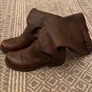 Frye Veronica Slouch Boots wide calf size 6